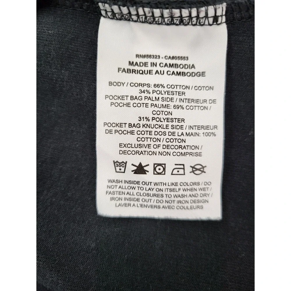 Nike Men Activewear Pants L Black Tech Fleece Jogger 26
